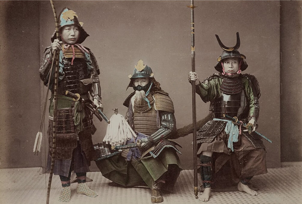 Samurai Nhật Bản thời xưa.